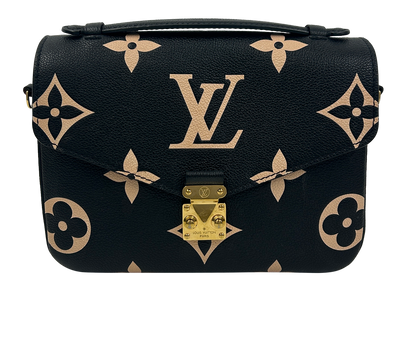 Mettis Pochette, 1.800€, Bolso, Beige/Negro, Animal - Piel, Vista frontal